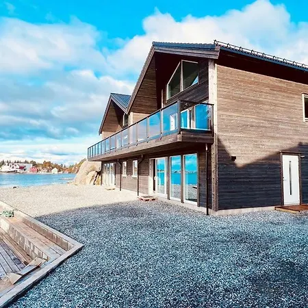 Eksklusiv Rorbu - Havblikk 1 - Båtutleie Feriehus *